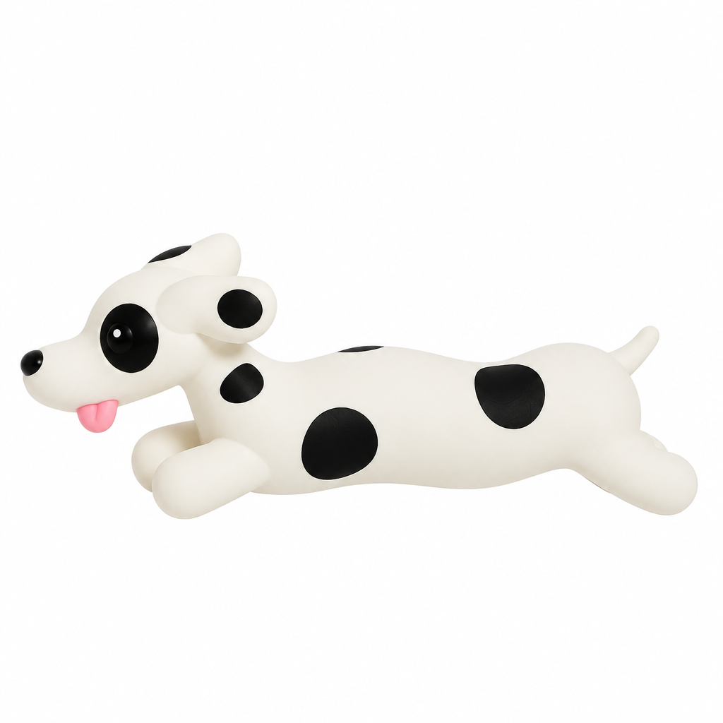 NEXORA Dachshund Latex Squeaky Toy