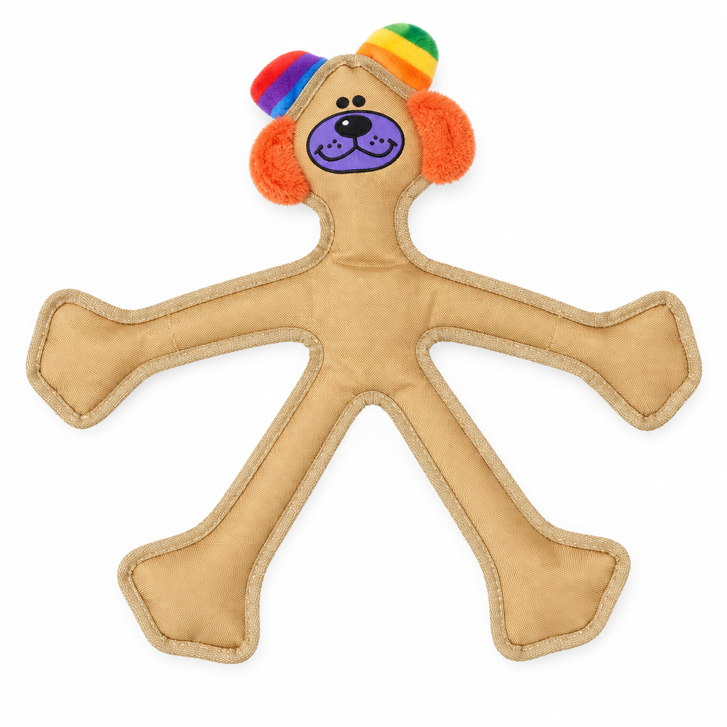 NEXORA Classic Dog flat plush toy - front view